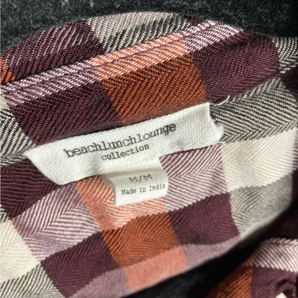 Multicolor Plaid Button Down Shirt - Picture 3 of 5